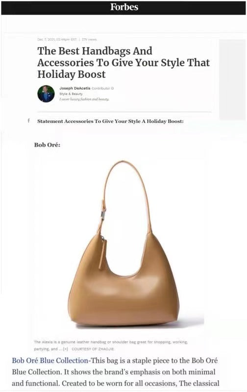 Bob Oré’s Bags Appears On The Hottest List Of Top Fashion Blogs