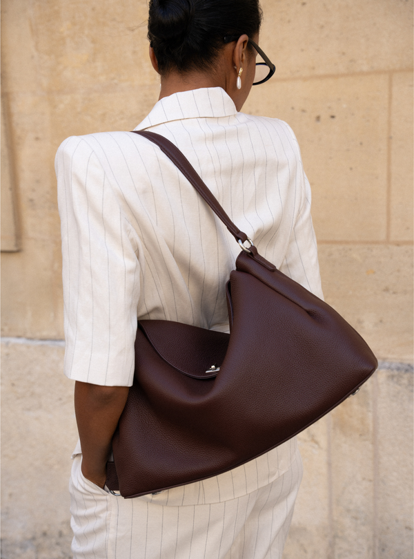 Bob Oré Zephyr Grande brown model editorial shoot S/S 2026