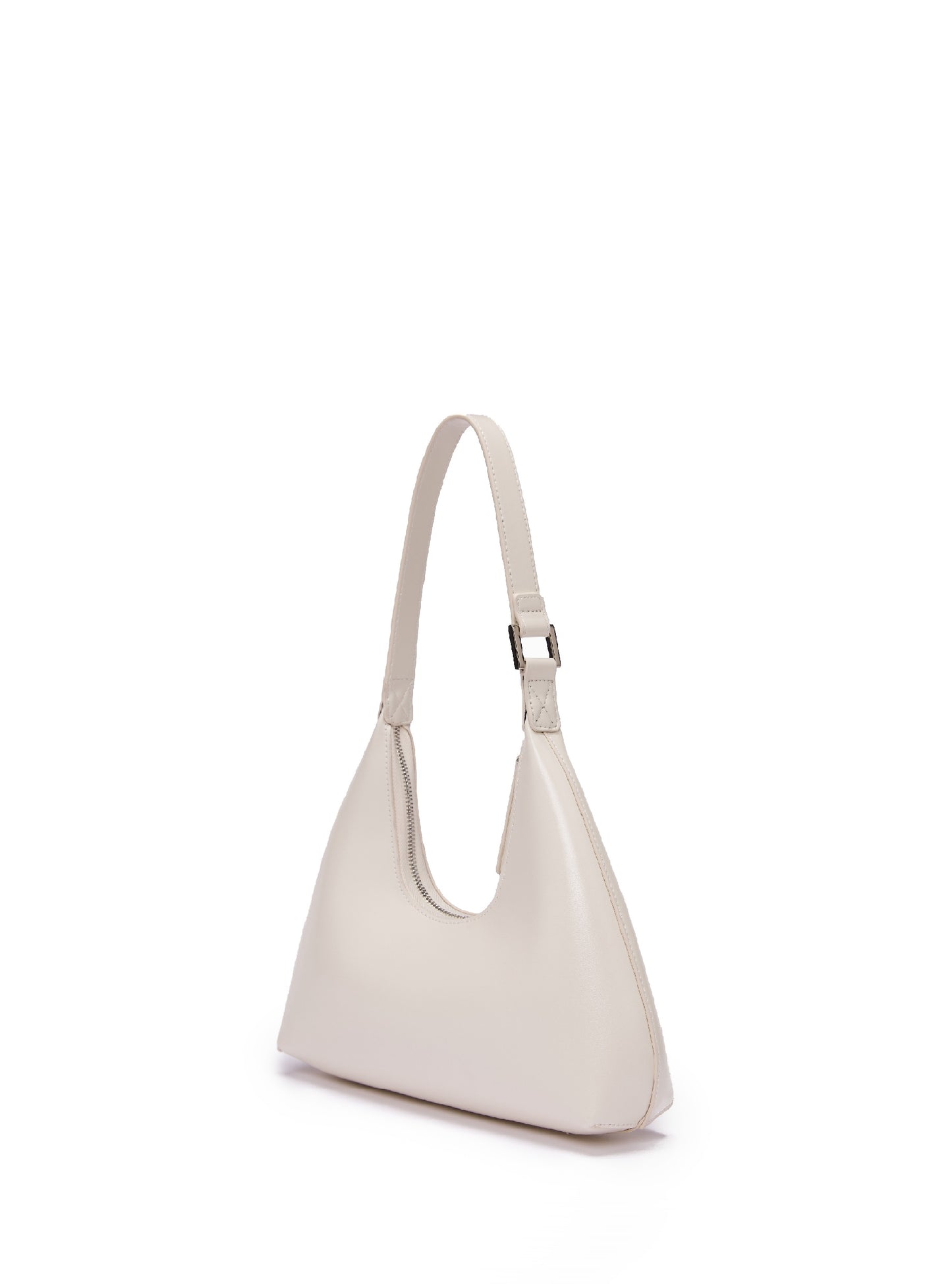 Alexia Bag in Smooth Leather, Beige