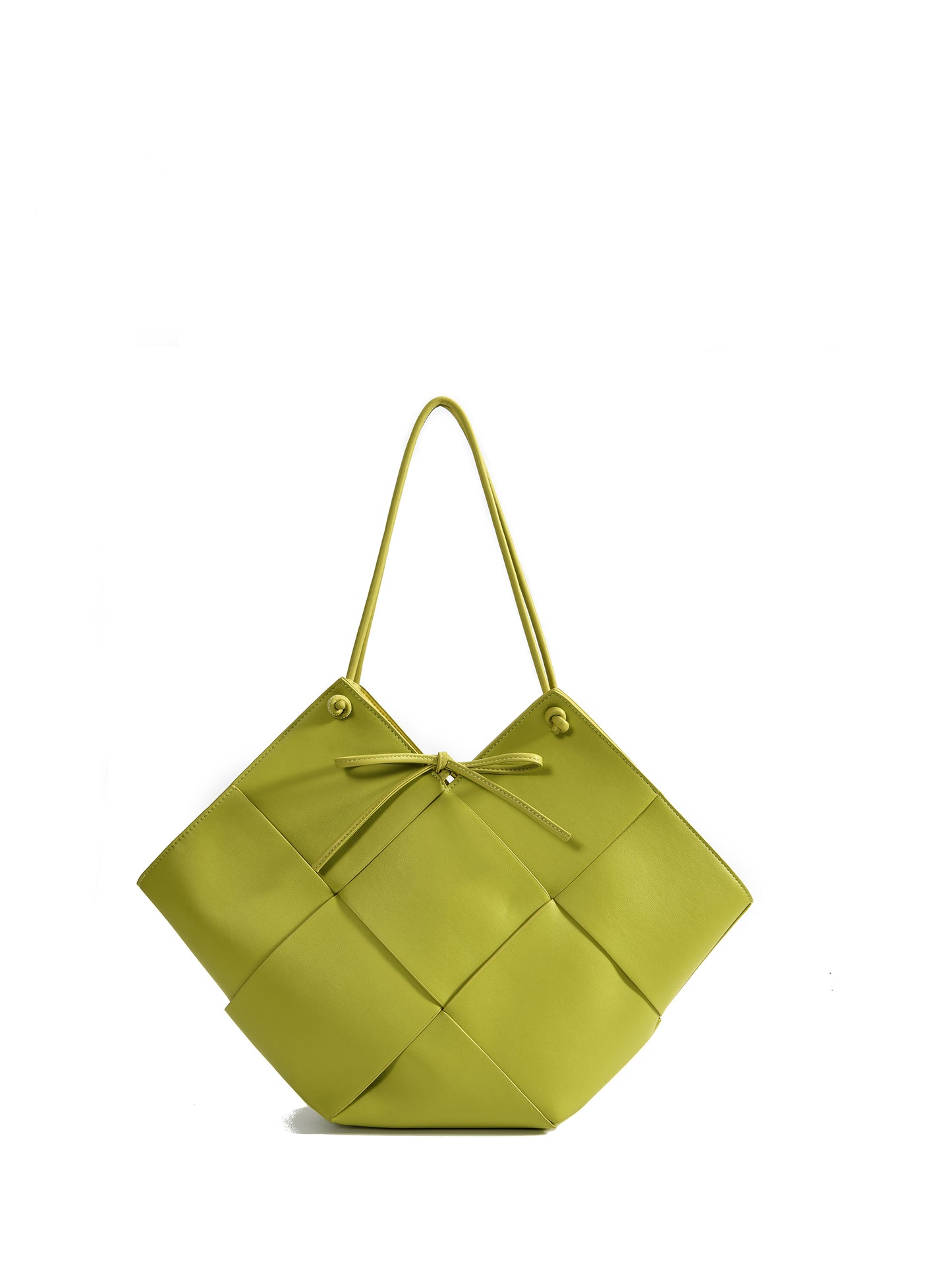 Taylor Contexture Leather Bag, Kiwi Green