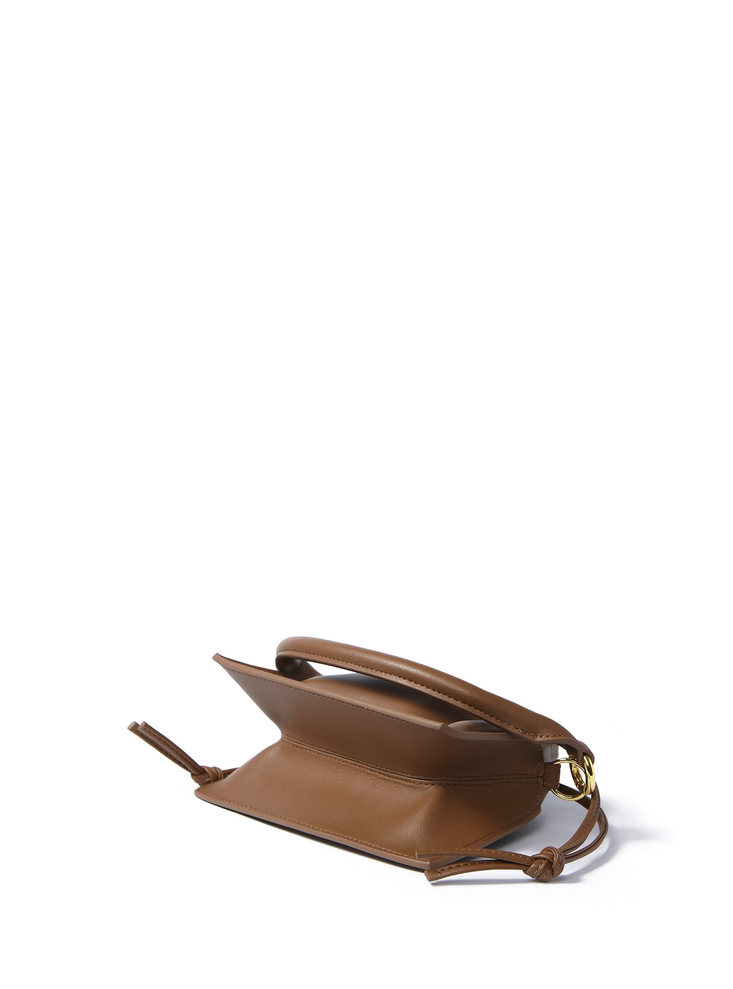 Riley Bag in Smooth Leather, Caramel