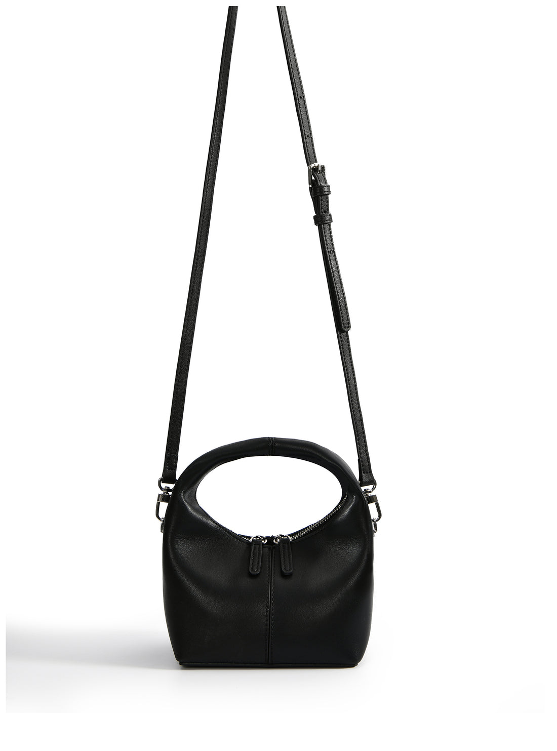 Rebecca Small Cutie Leather Bag, Black – Bob Oré