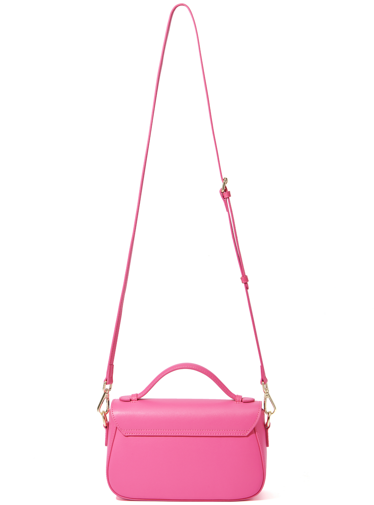 Makoto Leather Bag, Pink